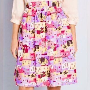 Modcloth Cityscape Skirt